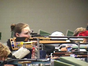 In the Air Rifle Final 2000 Nationals