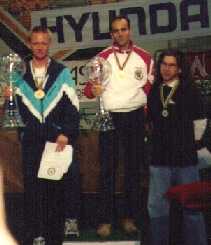 Thomas winning the 1997 World Cup Final for 50m Smallbore